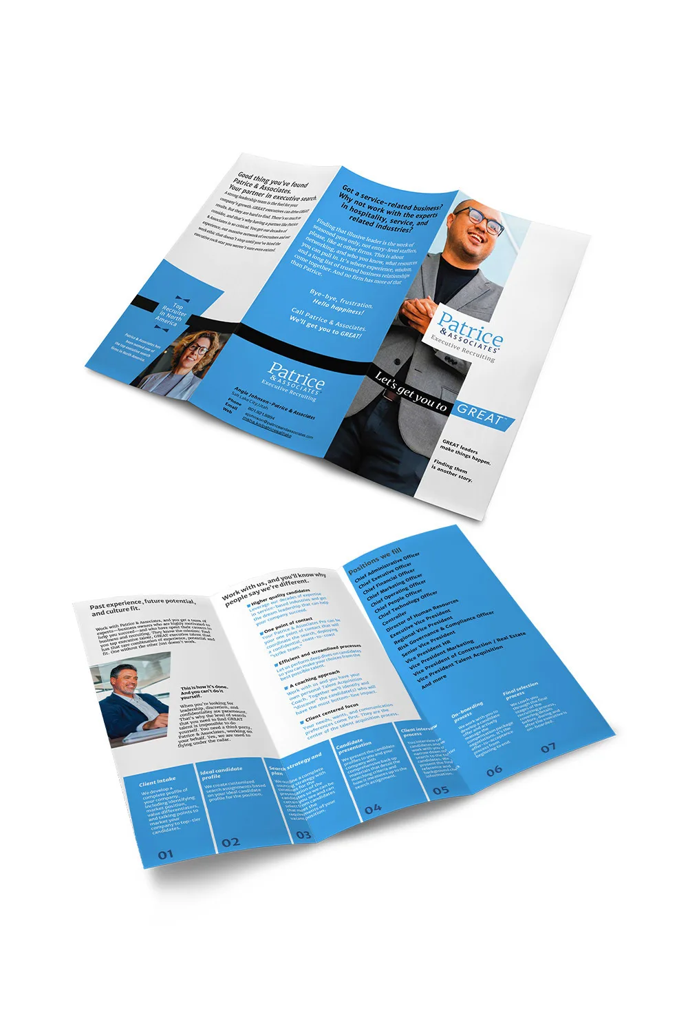 Alternative view of Executive Trifold Brochure